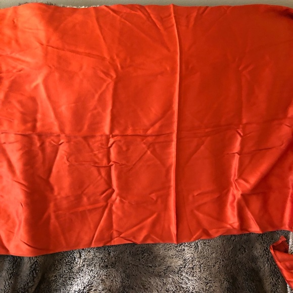 Vince Camuto Orange Scarf!!! - Picture 2 of 5